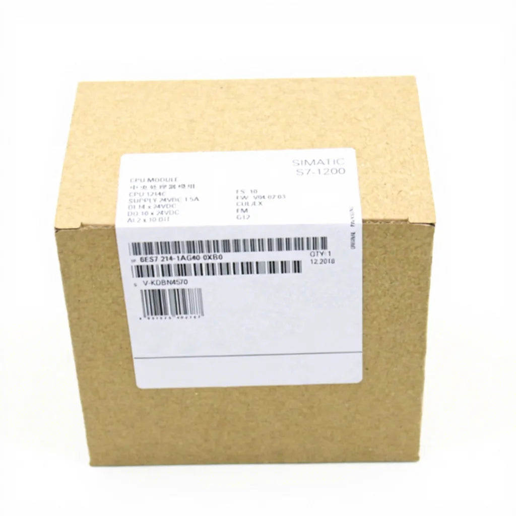 Siemens S7-1200 CPU1214C PLC Module 6ES7214-1AG40-0XB0