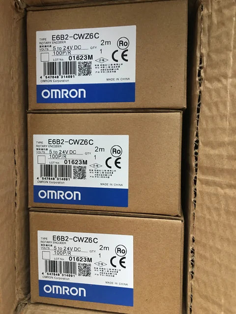 Omron E6B2-CWZ6C Rotary Encoder 100P/R NPN Incremental 2m Cable