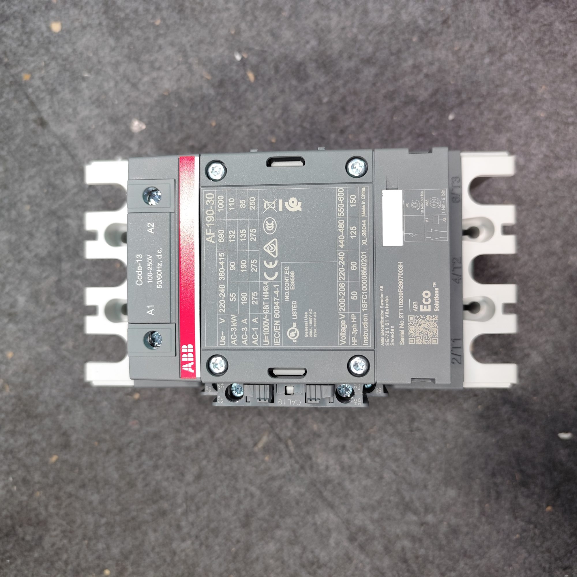 ABB IEC contactor 1SFL487002R1311 - Image 2